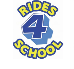 Rides 4 School logo